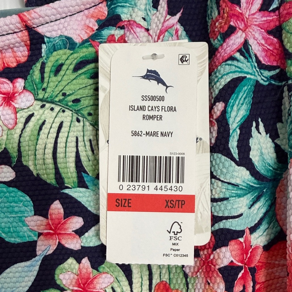 Tommy Bahama Island Cays Flora Romper - Picture 3 of 5
